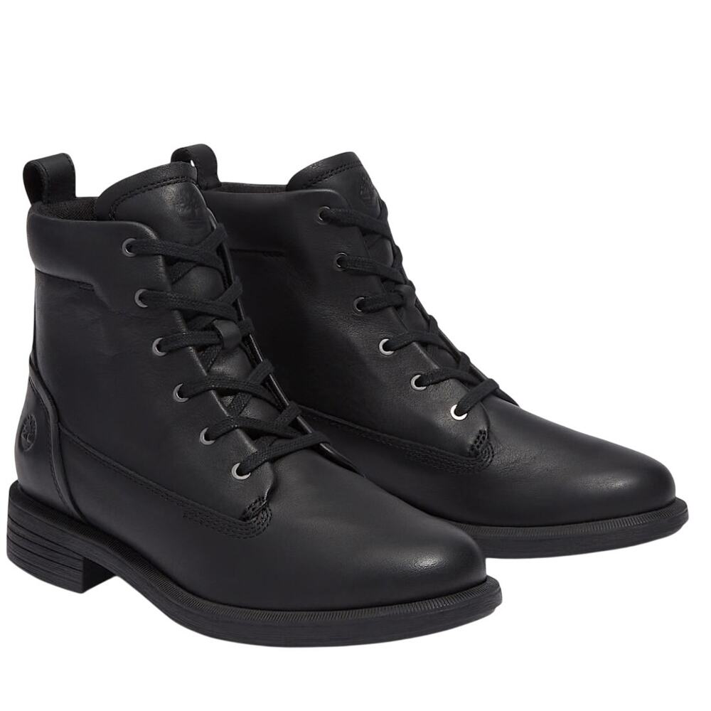 Timberland Verona Square Women's Mid Lace Black Boot - Size: 10